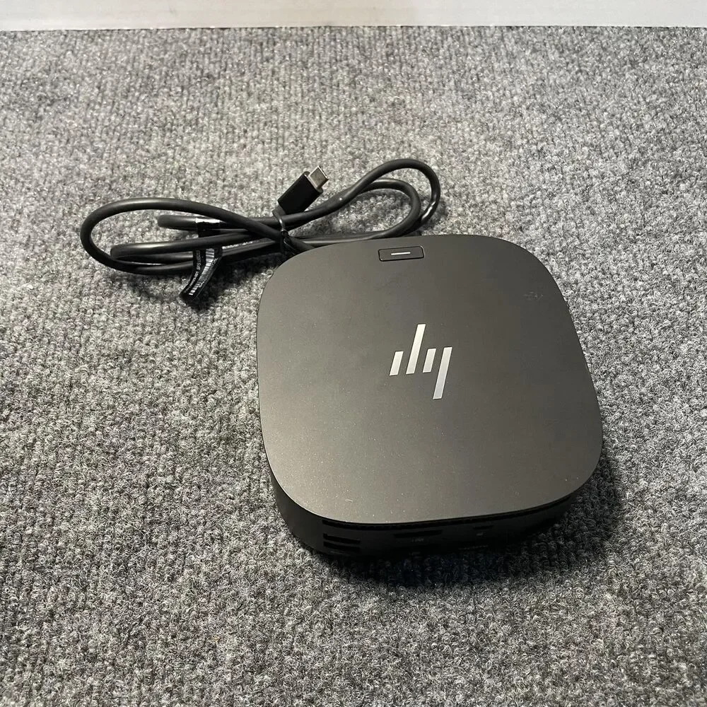 HP USB-C Essential Docking Station Universal Laptop Dual Display HDMI